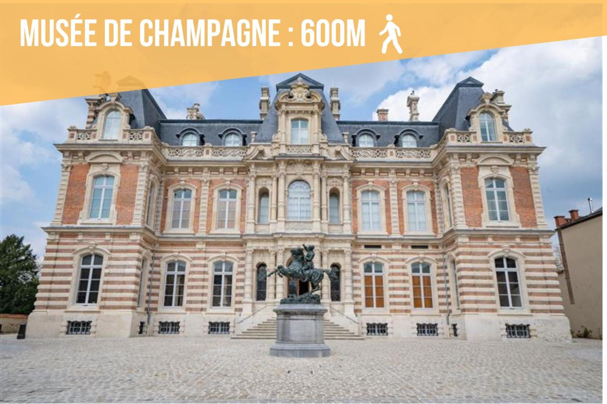 Gite Urbain - Dionysos - Parking Epernay Exterior photo